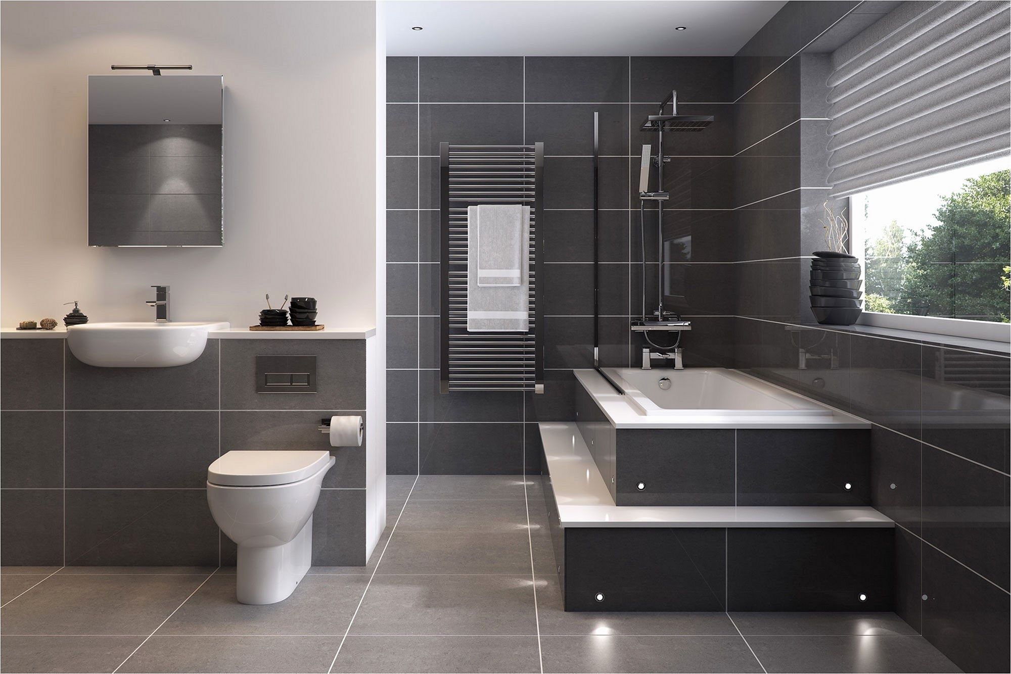 Modern Bathroom Tiles