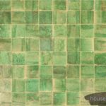 dark green tiles